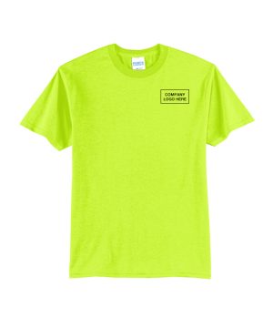 Unisex Port & Company Core Blend Tee - Safety Colors